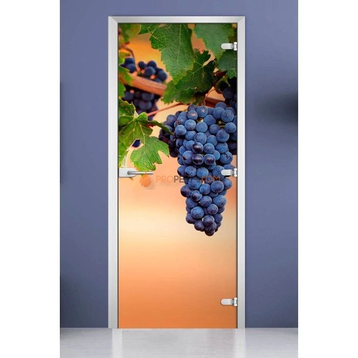 Стеклянная межкомнатная дверь DoorWood с фотопечатью Fruite-20, 2000х800 мм