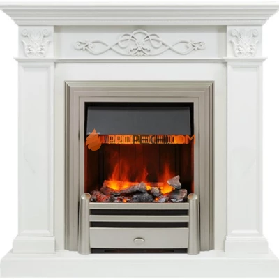 Каминокомплект Dimplex Verona - Белый дуб с очагом Chesford