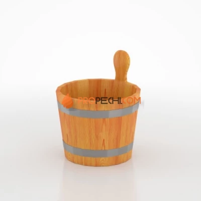 Ушат BentWood 5л. из натуральной лиственницы