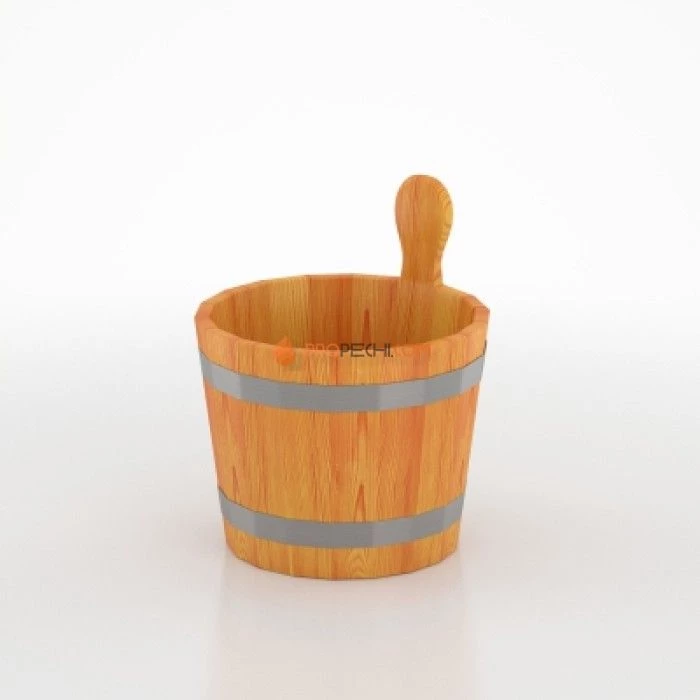 Ушат BentWood 5л. из натуральной лиственницы