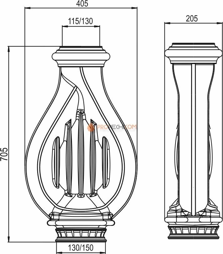 Конвектор Лира 130М-115М