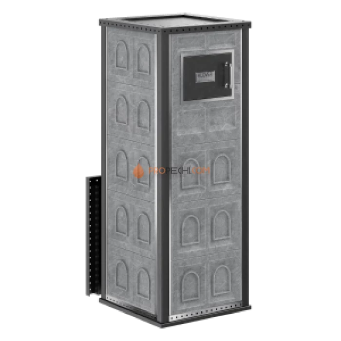 Дровяная печь для бани Klover RT 50-RV ( Талькомагнезит, Design 06 )