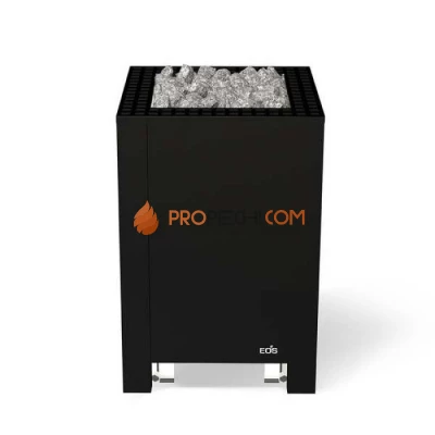 Электрическая печь EOS BlackRock 15 кВт Black