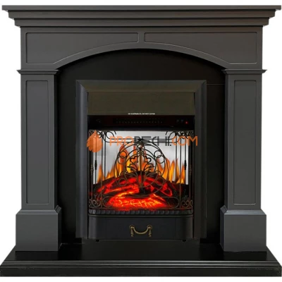 Каминокомплект Royal Flame Langford - Серый графит с очагом Majestic FX M Black