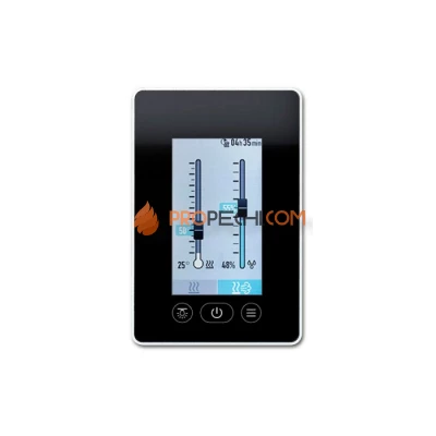 Пульт управления Fasel touchline 5200 DESIGN TOUCH (упр. температурой+влажностью) Черный