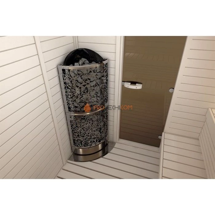 Электрическая печь SAWO DRAGONFIRE Heater King DRFT3-60NS-CNR-P-C 6 кВт (пульт и блок мощности докупаются отдельно)