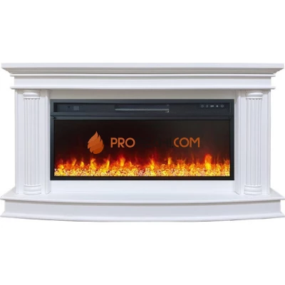 Каминокомплект Royal Flame Rome - Белый с очагом Vision 42 LED
