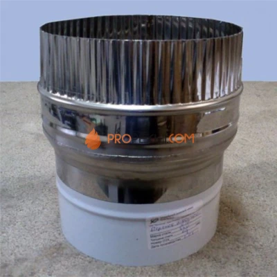 Переходник D=100м\115п s=1.0 нерж. ФлюГранд