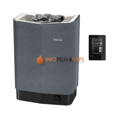 Электрическая печь Tylo Sense Elite 8 серого цвета + Пульт Elite