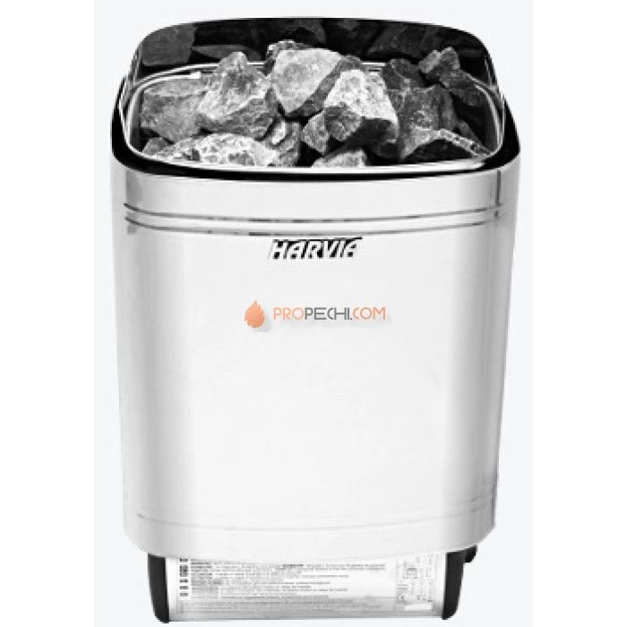 Электрическая печь Harvia Termonator SteelTopSteel М90 (со встроенным пультом)