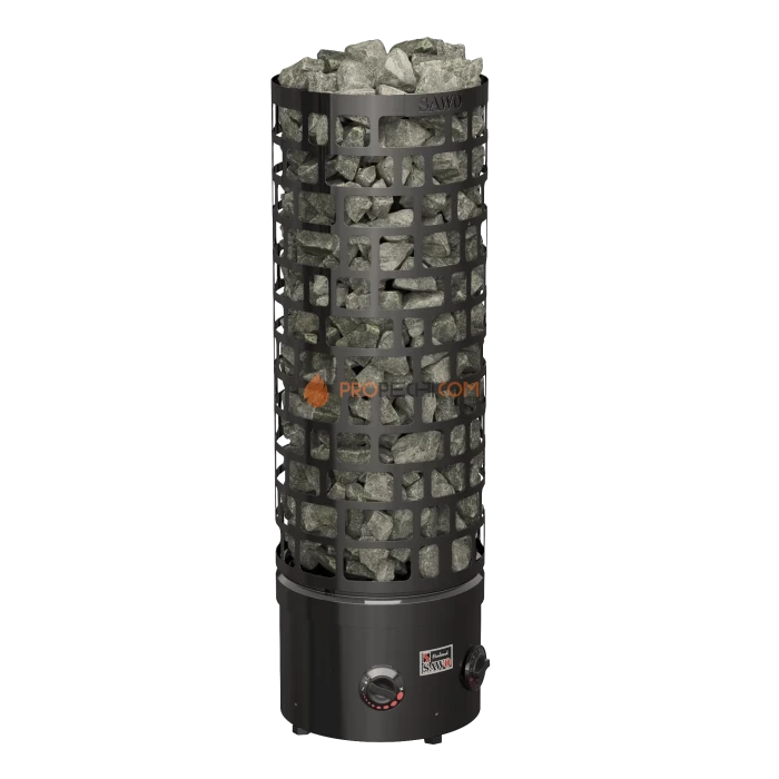 Электрическая печь SAWO ARIES ARI3-45NB-BL-P-C 4.5 кВт (со встроенным пультом), черная