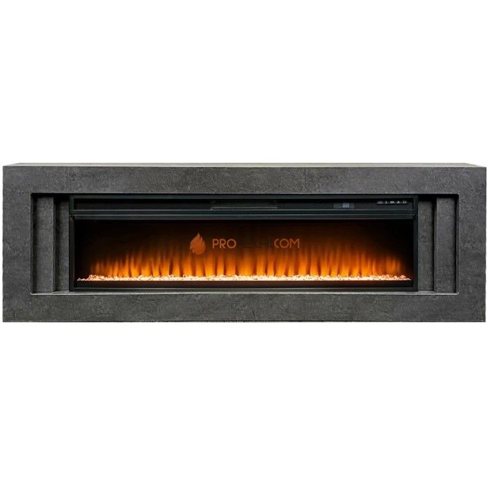 Каминокомплект Royal Flame Line 60 Dark Grey (Разборный) - Темный серый с очагом Vision 60 LED