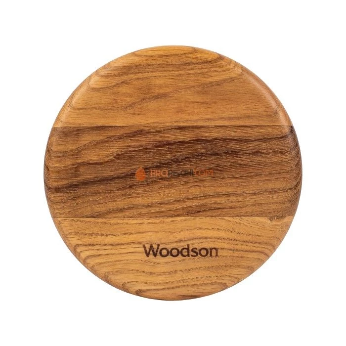 Клапан вентиляционный Woodson ф125, дуб