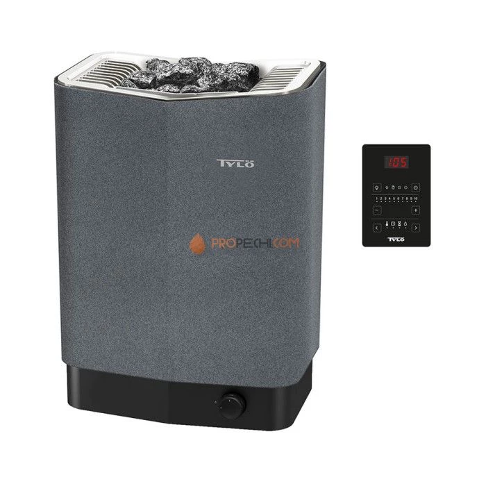 Электрическая печь Tylo Sense Pure 8 серого цвета + Пульт Pure