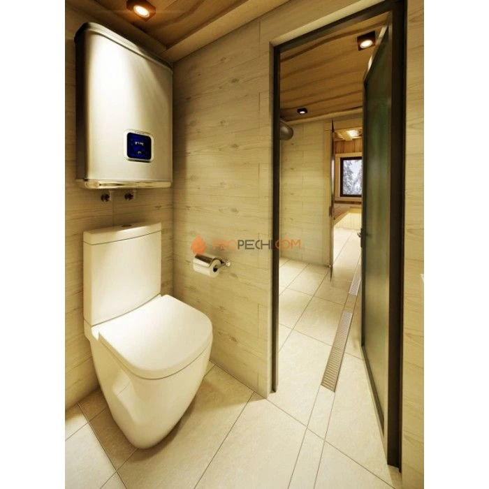 Каркасная двухмодульная баня Woodson 6х5 (утепление 150)