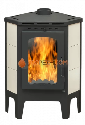 Печь-камин ЭкоКамин Бавария угловая