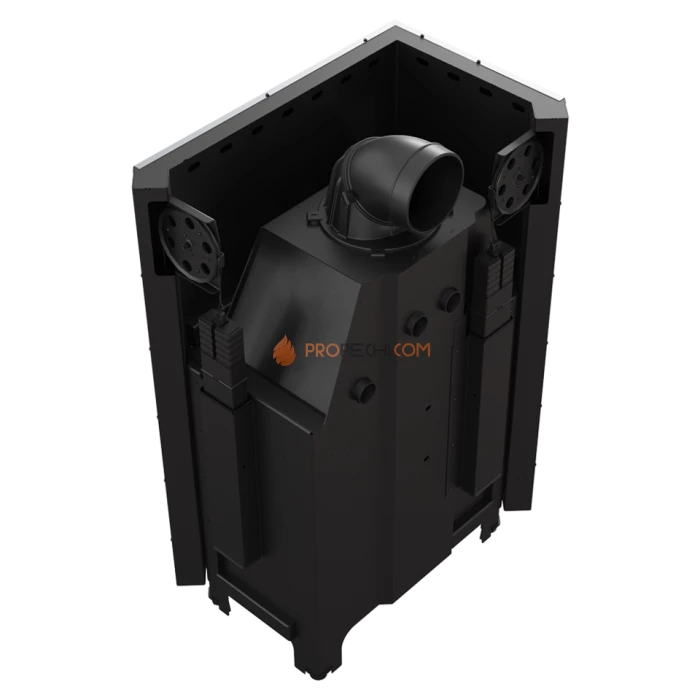 Каминная топка Kratki MBA/L/BS/G/SG (гнутое стекло) (17 кВт)