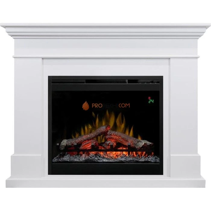 Каминокомплект Dimplex California - Алебастр (Высота 1005мм) с очагом Symphony 26 inch DF2624L-INT