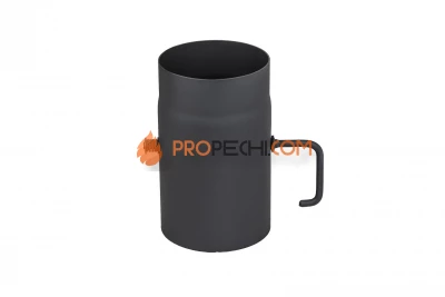 Шибер черный КПД 250 d120 2 мм