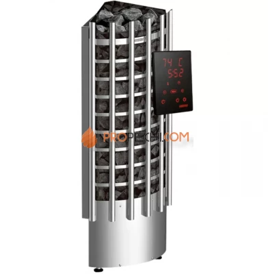 Электрическая печь HARVIA Glow Corner TRC70XE c цифровой панелью управления