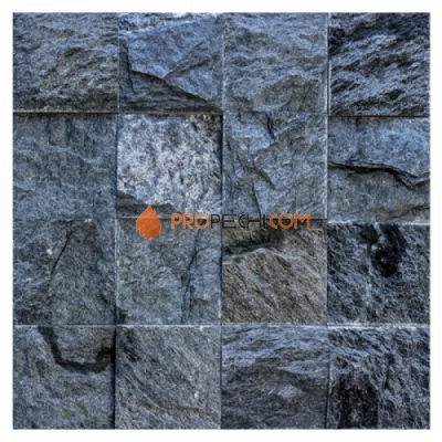 Плитка облицовочная Гефест 80х80х25 рваный камень талькохлорит