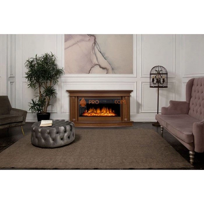 Каминокомплект Royal Flame Rome 60 - Белый с очагом Vision 60 LOG LED