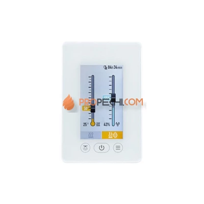 Пульт управления Fasel touchline 5200 DESIGN TOUCH (упр. температурой+влажностью) Белый