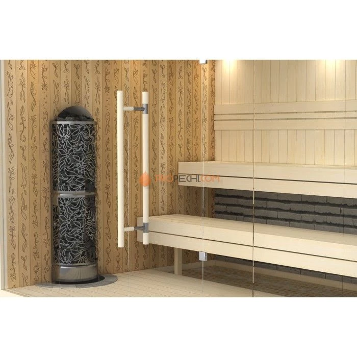 Электрическая печь SAWO DRAGONFIRE Heater King DRFT3-60NS-WL-P-C 6 кВт (пульт и блок мощности докупаются отдельно)
