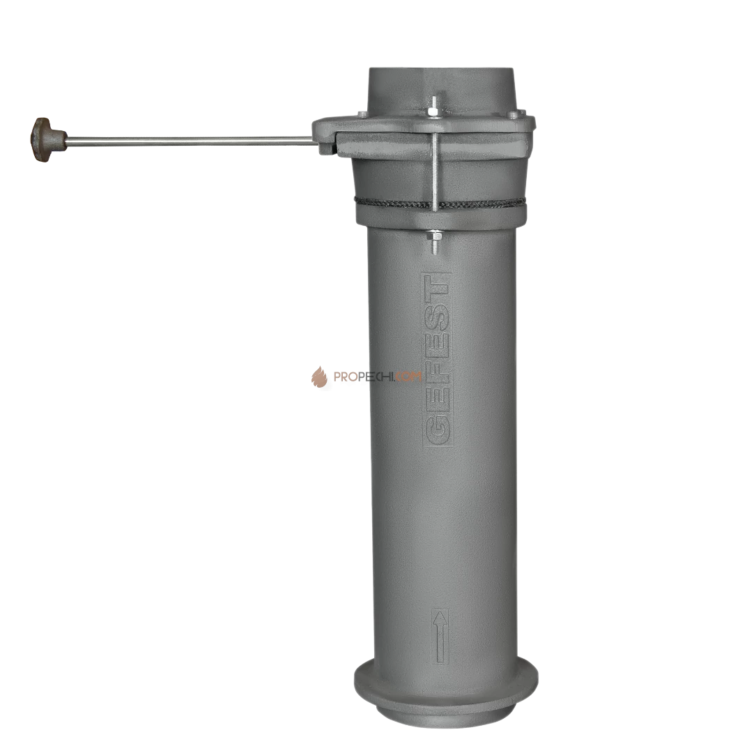 Чугунный шиберный модуль Гефест 130/500