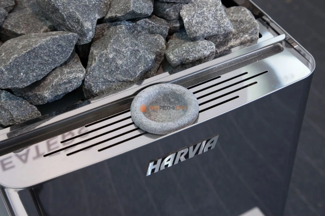 Электрическая печь HARVIA Wall Combi HSW450400S SW45 с парогенератором, без пульта