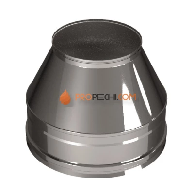 КОНУС D300/400, AISI 321/321 (ВУЛКАН)