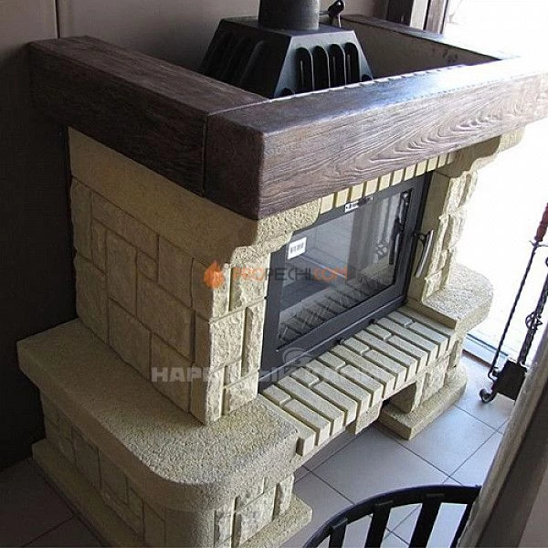 Каминная облицовка LK Элит пристенная