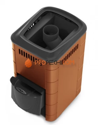 Печь для бани TMF Тунгуска 2017 Inox ДА КТК терракота