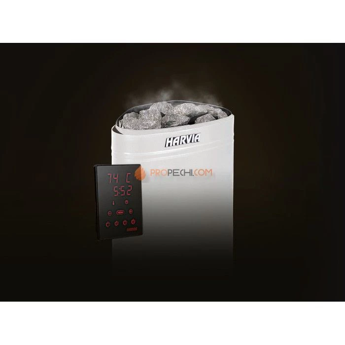 Электрическая печь Harvia Delta D23XE Steel (с выносным пультом в комплекте)