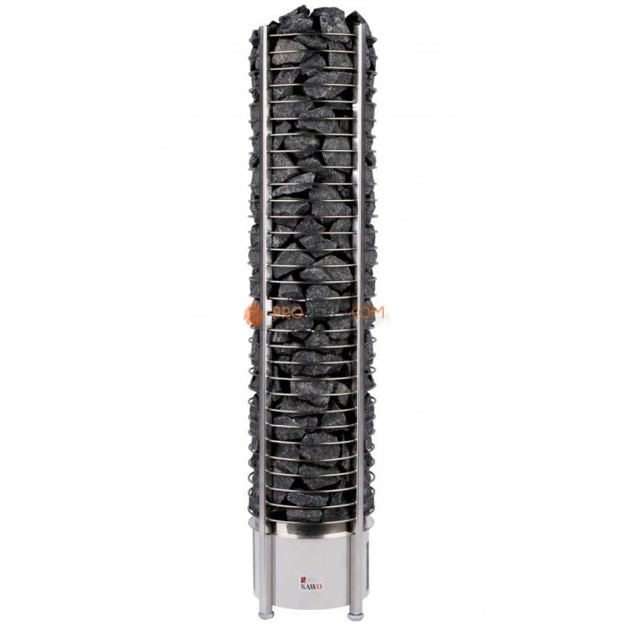 Электрическая печь SAWO TOWER TH6-120Ni-P 12 кВт (встроенный блок мощности, пульт покупается отдельно)