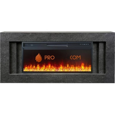 Каминокомплект Royal Flame Line 42 Dark Grey (Разборный) - Темный серый с очагом Vision 42 LED