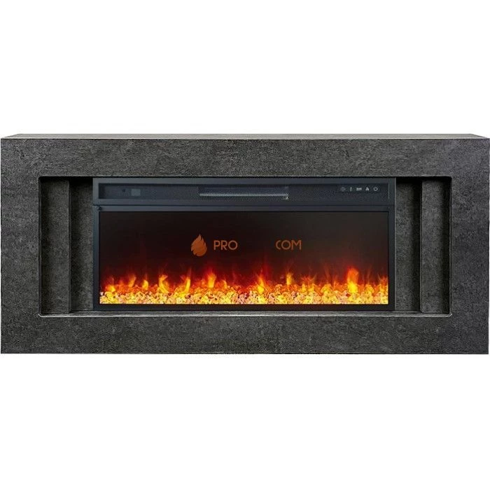 Каминокомплект Royal Flame Line 42 Dark Grey (Разборный) - Темный серый с очагом Vision 42 LED