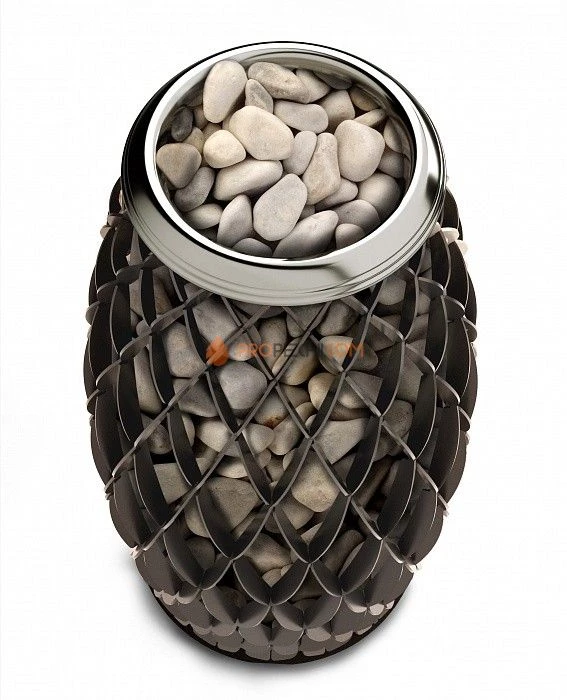 Печь для бани Термофор Мэри Экс 9кВт черная бронза