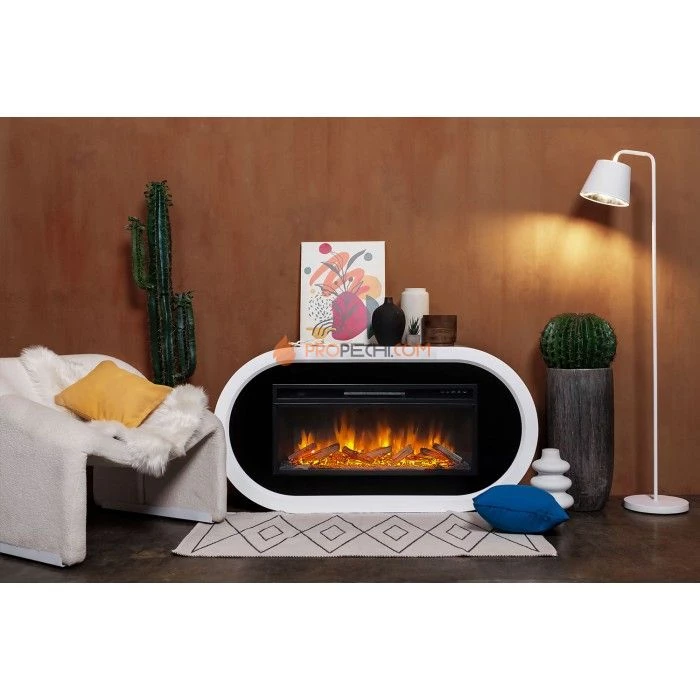 Каминокомплект Royal Flame Ellips - Орех (ширина 1450 мм) с очагом Vision 42 LED