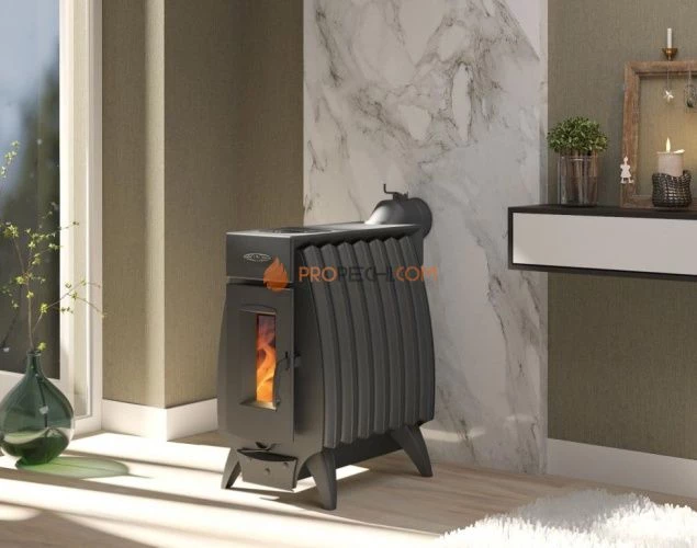 Печь отопительная TMF Огонь-Батарея 7 Лайт антрацит-серый металик