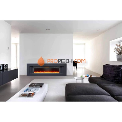 Портал Royal Flame Line 60 Concrete (Разборный) - Серый бетон