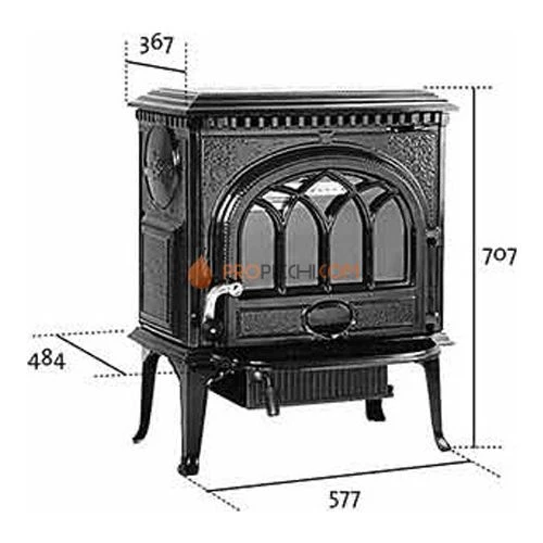 Печь-камин Jotul F 3 TD BRM