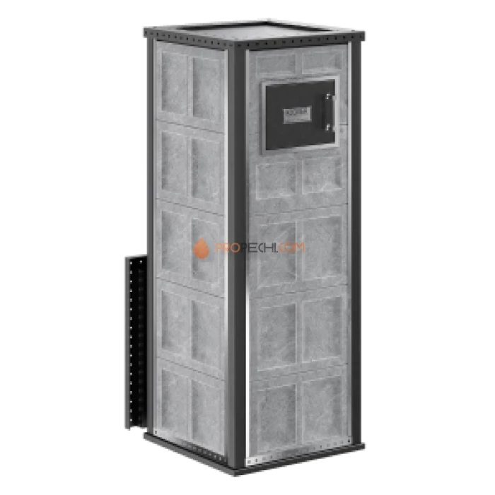 Дровяная печь для бани Klover RT 50-RV ( Талькомагнезит, Design 08 )