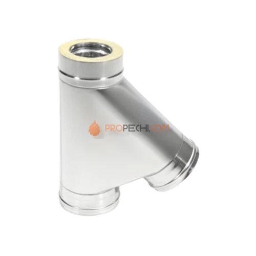 Тройник Термо 45* ТРТ-Р 430-0.5/Оц. D100/160