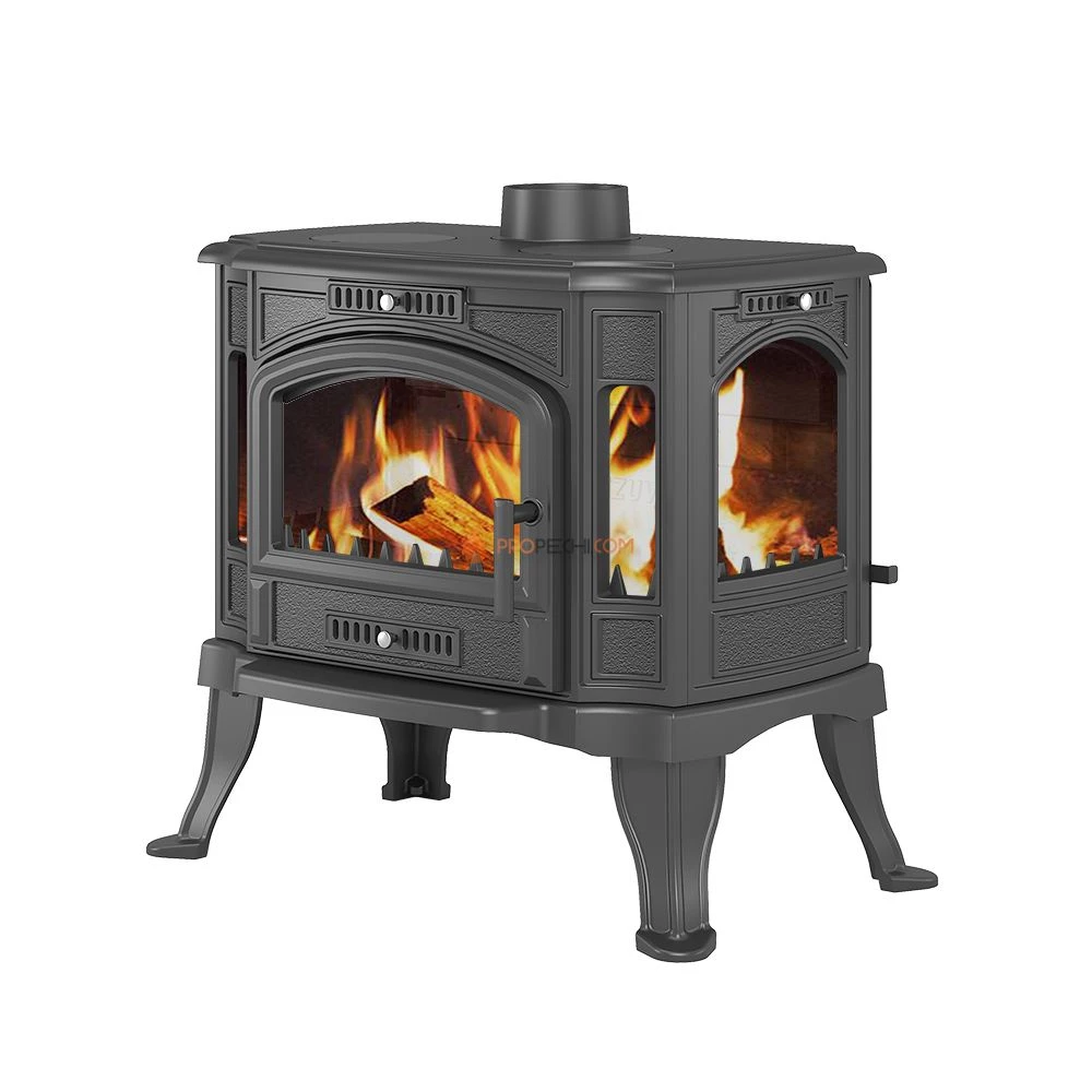 Печь-камин Везувий KZ-14SР "Антрацит"