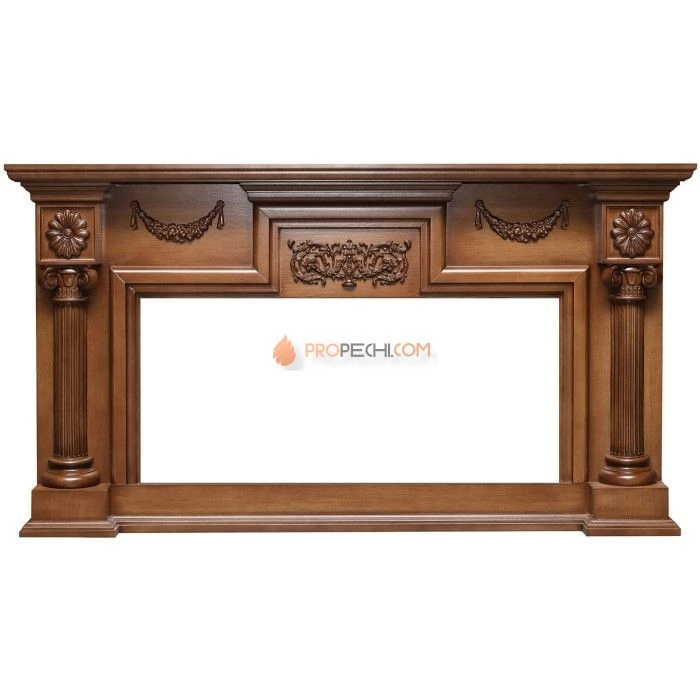 Каминокомплект Royal Flame London - Орех с очагом Vision 42 LED