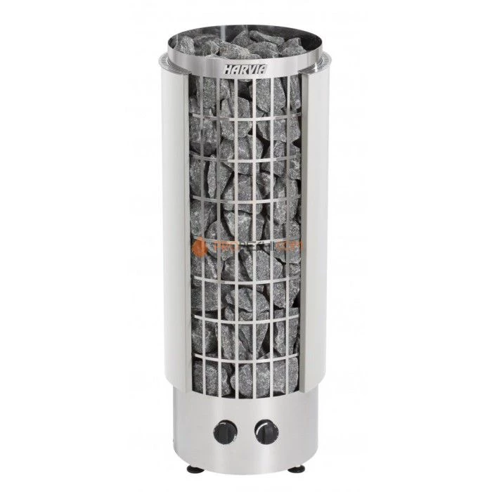 Электрическая печь Harvia Cilindro PC70Н White (со встроенным пультом)