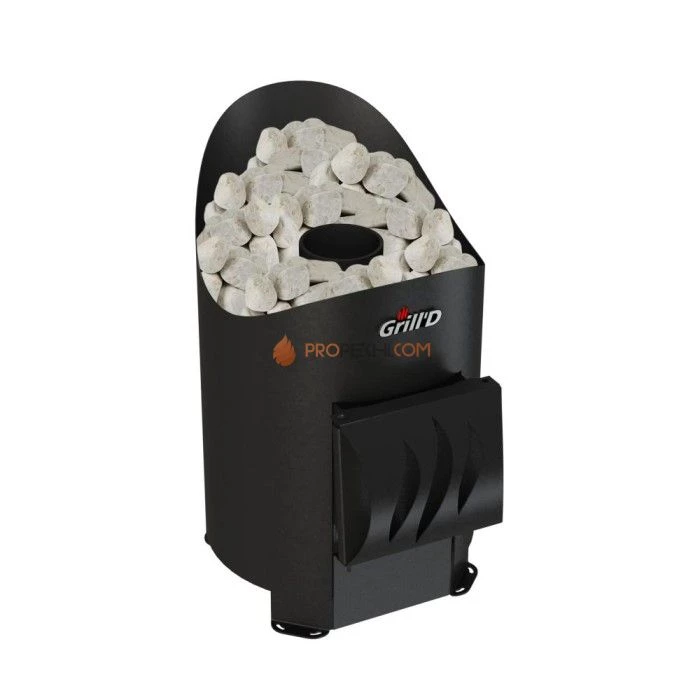 Дровяная печь для бани Grill’D Aurora mini Short