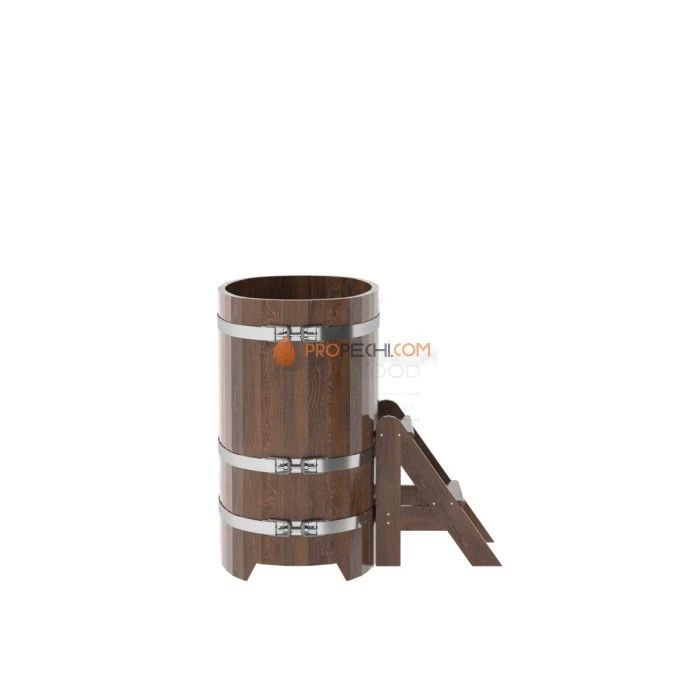 Купель BentWood овальная из мореного дуба 0,59х1,06