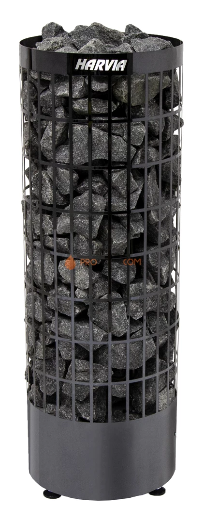 Электрическая печь HARVIA Cilindro PC90E BLACK STEEL без пульта